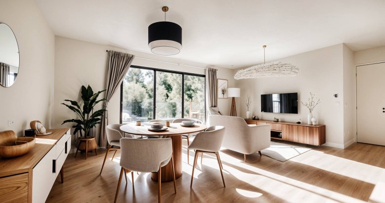Achat / Vente appartement neuf Hauteville-sur-Fier à 25 min de la gare d’Annecy (74150) - Réf. 12591