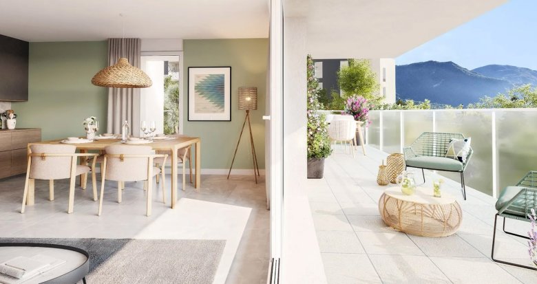 Achat / Vente appartement neuf La Ravoire vues dégagées sur les massifs (73490) - Réf. 13564