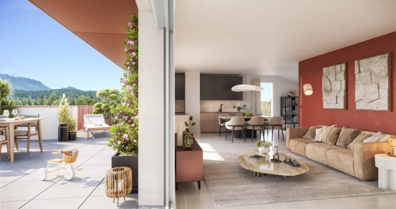 Achat / Vente appartement neuf La Roche-sur-Foron au pied du massif des Bornes (74800) - Réf. 12521
