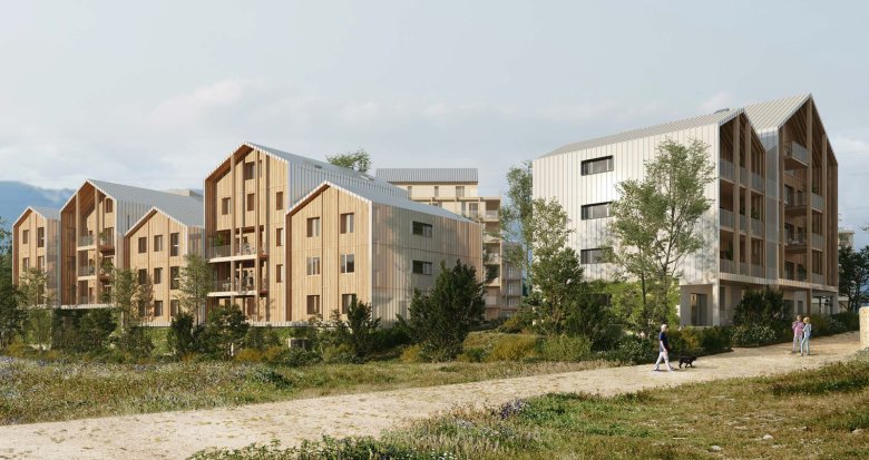 Achat / Vente appartement neuf Saint-Julien-en-Genevois centre à 850m de la gare (74160) - Réf. 12886