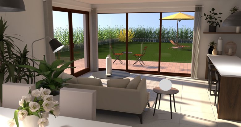 Achat / Vente appartement neuf Thonon-les-Bains quartier calme à 5 min à vélo de la gare (74200) - Réf. 13124