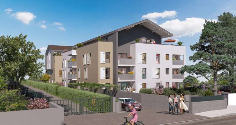 Achat / Vente appartement neuf Thonon-les-Bains quartier Concise à 10 min à pied du port (74200) - Réf. 8253