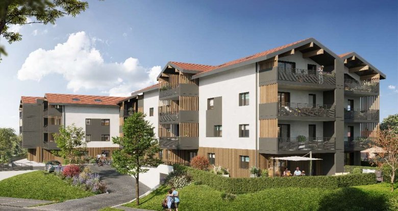 Achat / Vente appartement neuf Villy-le-Pelloux à 15 min d’Annecy (74350) - Réf. 8630